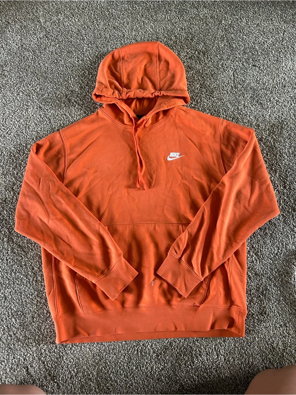 [Nike] Orange Hoodie Men’s